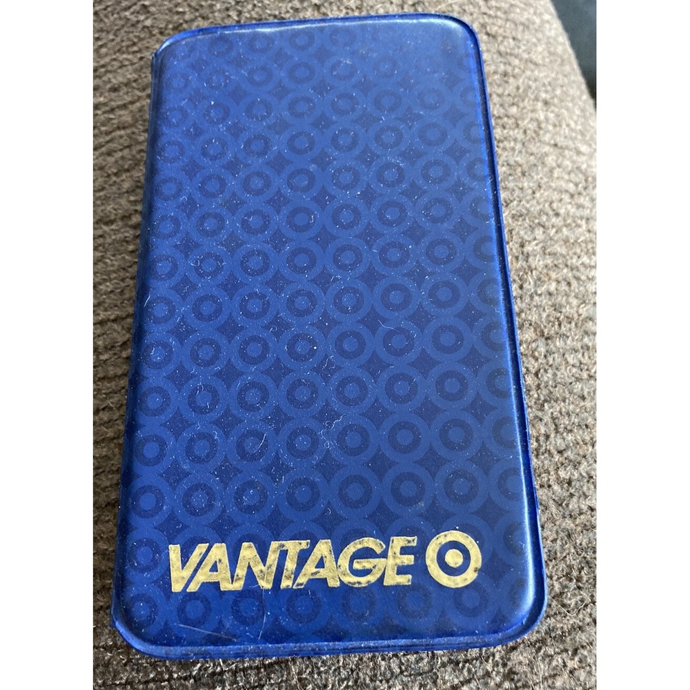 Old School Vintage Vantage Cigarettes Solar/Battery Calculator
